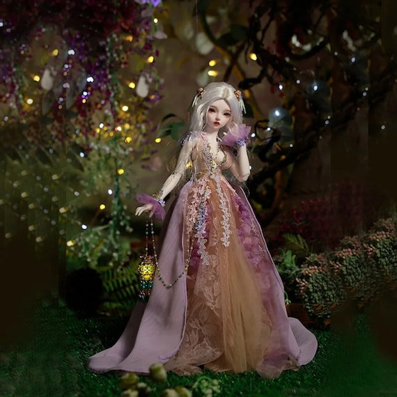 BJD Doll Full Set 1/4, Posable Art Doll, Queen of the Forest - Etsy