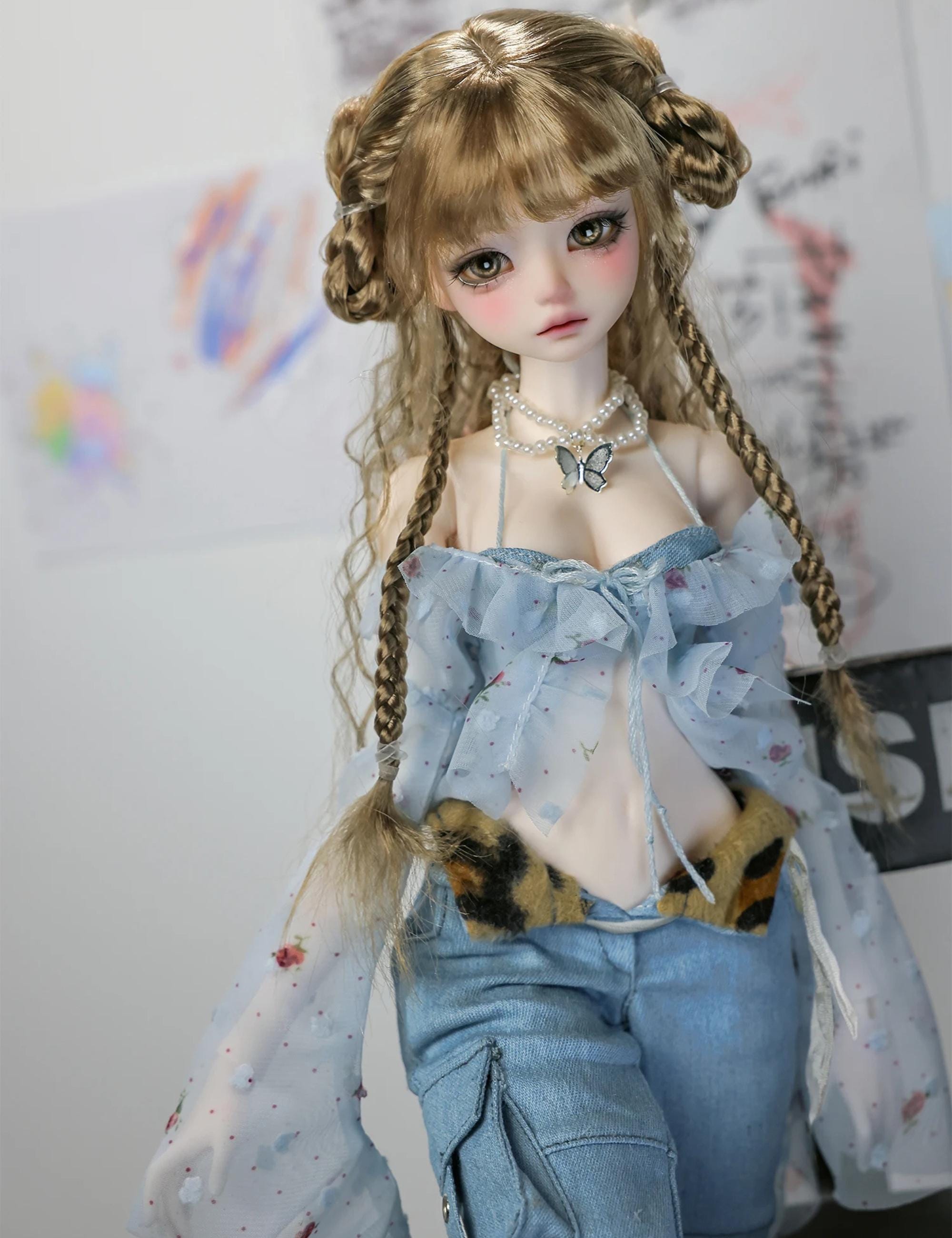1/4 BJDドール フルセット：可動式樹脂球体関節人形 - Etsy 日本
