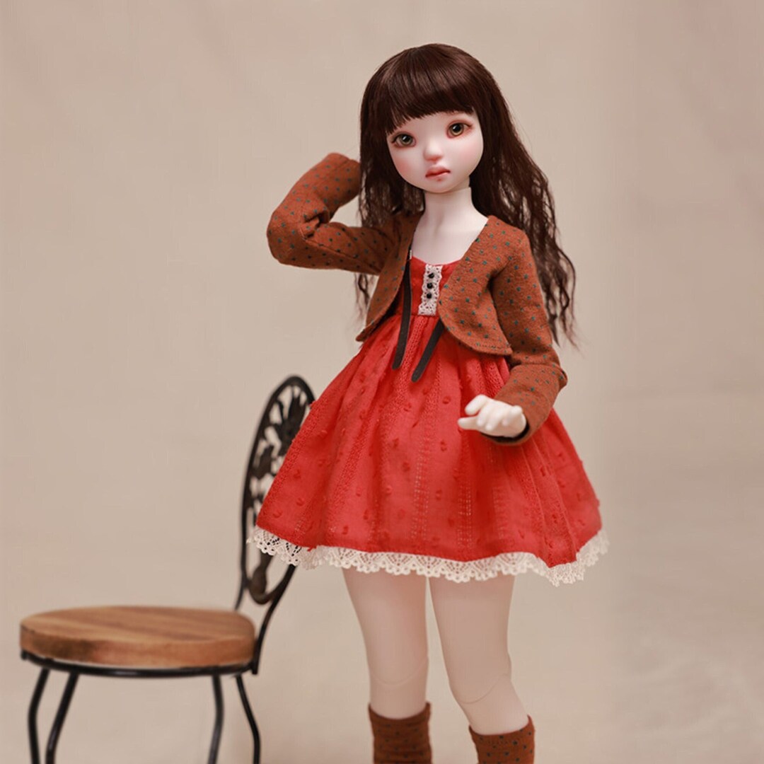 BJD Doll Full Set 1/4 BJD Fullset Posable Art Doll Ball Jointed Dolls