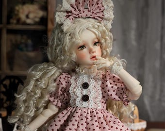 Bambola BJD in stile vintage: bambola artistica in resina snodabile in scala 1/6