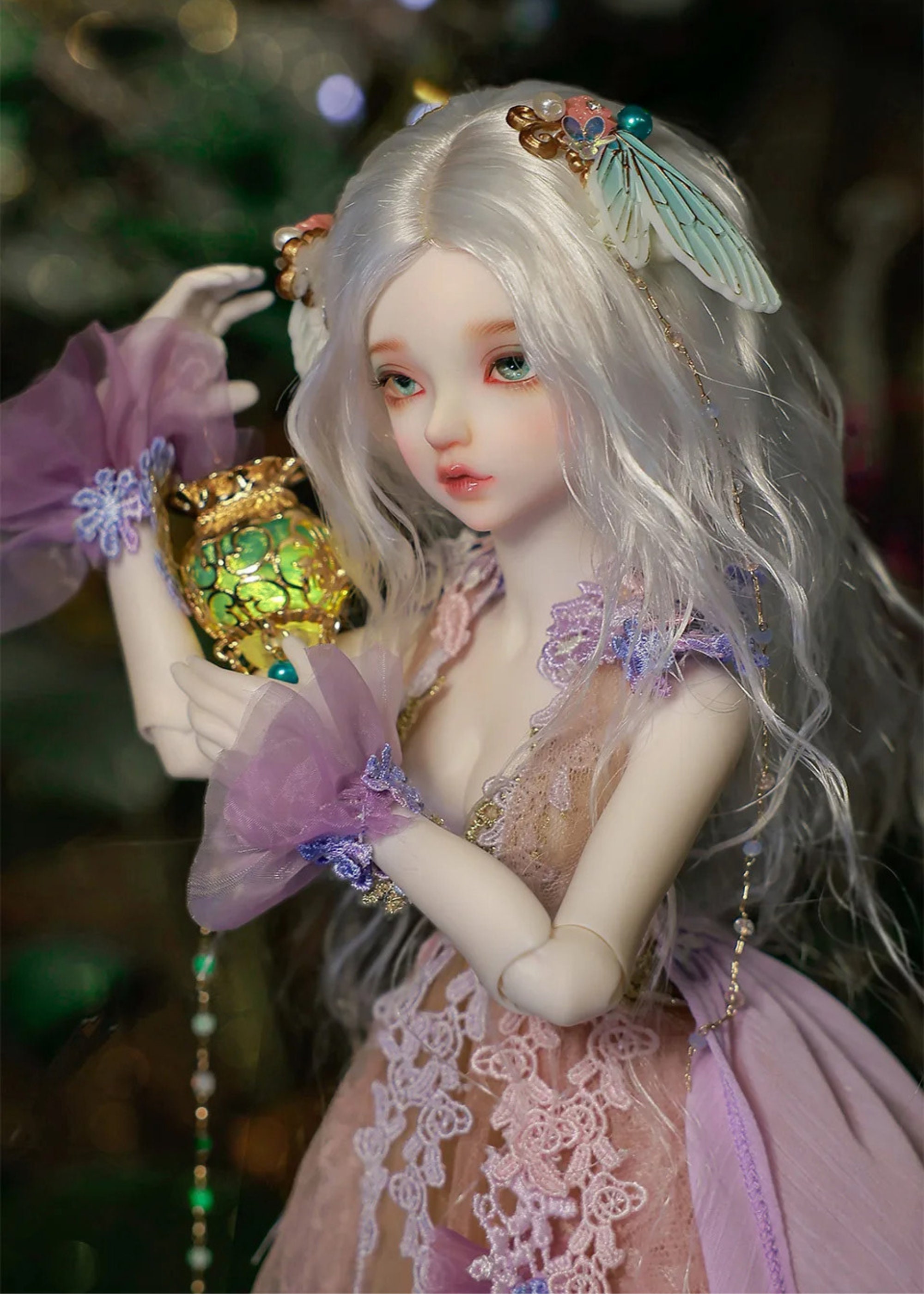 BJD Doll Full Set 1/4, Posable Art Doll, Queen of the Forest - Etsy
