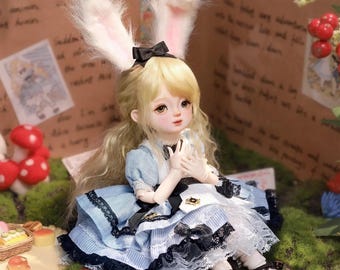 Set completo di bambole BJD 1/6: bambola artistica in resina snodabile, regalo di compleanno