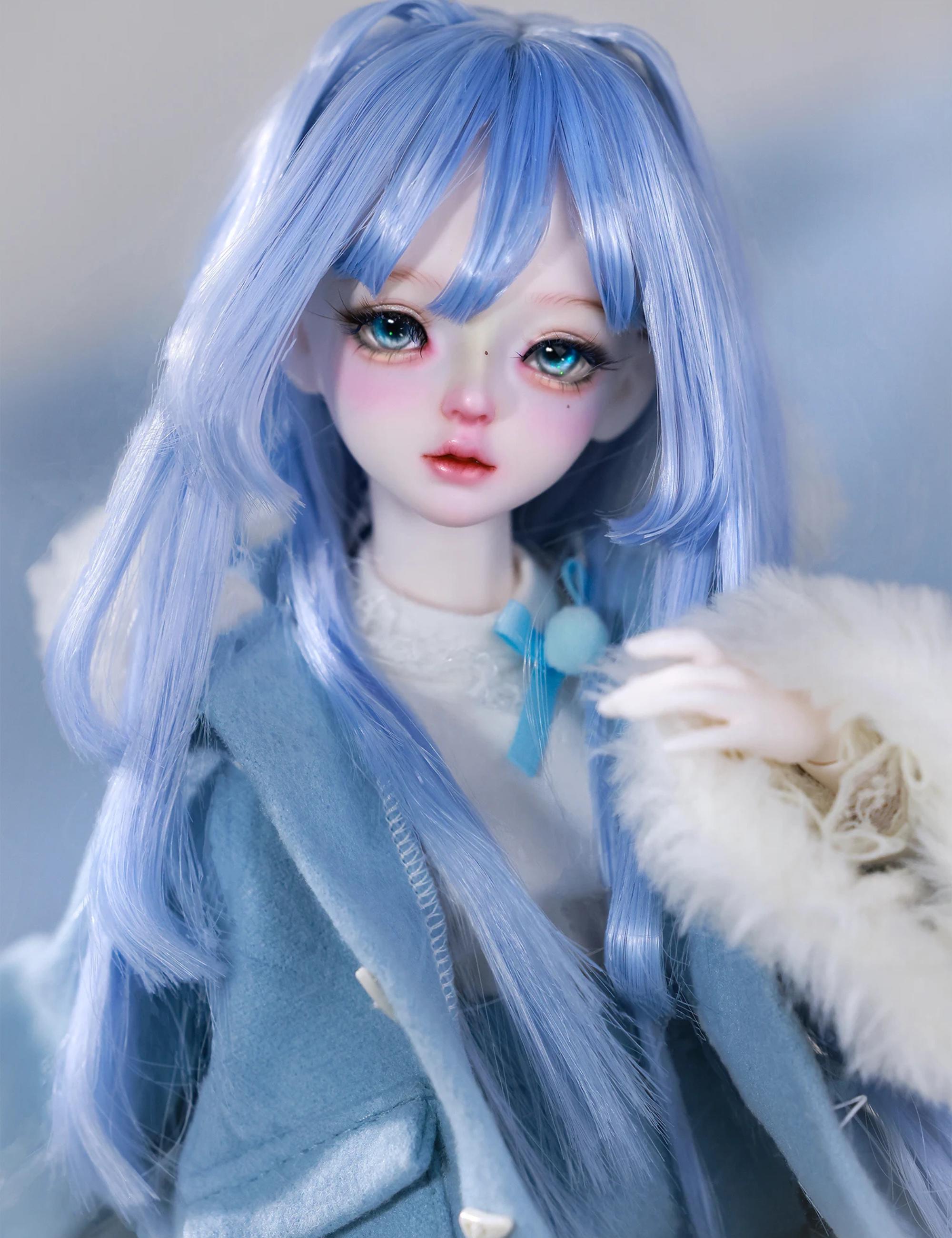 BJD Doll Full Set 1/4, Female Ball Jointed Fullset, Posable Resin