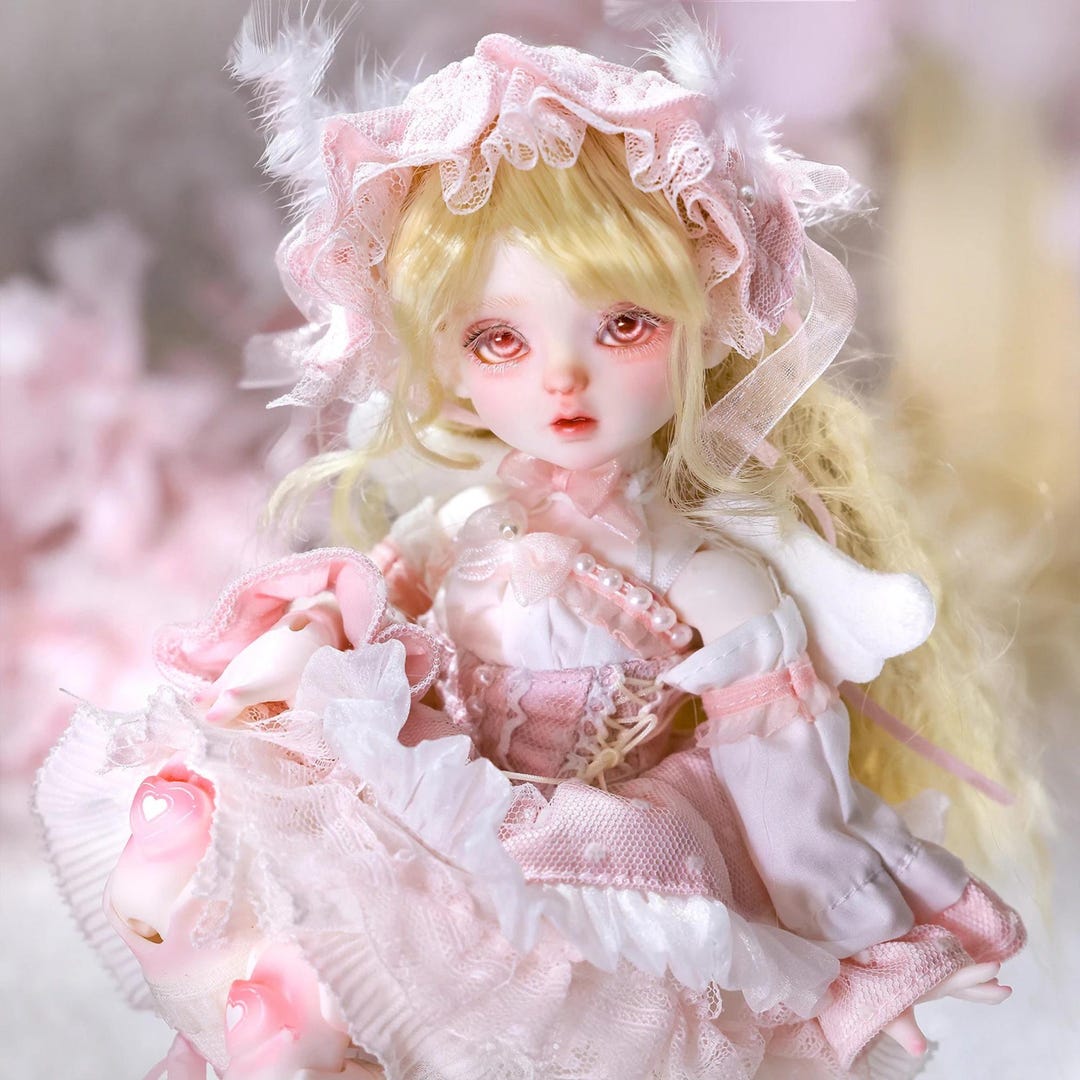 BJD Doll Full Set 1/6, Female Ball Jointed Fullset, Posable Resin Art ...