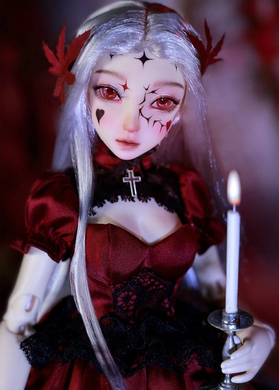Set completo di bambole BJD 1 4 Set completo di bambole BJD Posable Art Doll Bambole snodabili Retro Maple Gothic BJD Black Princess Bjd bambola snodabile Regalo di compleanno Etsy Italia