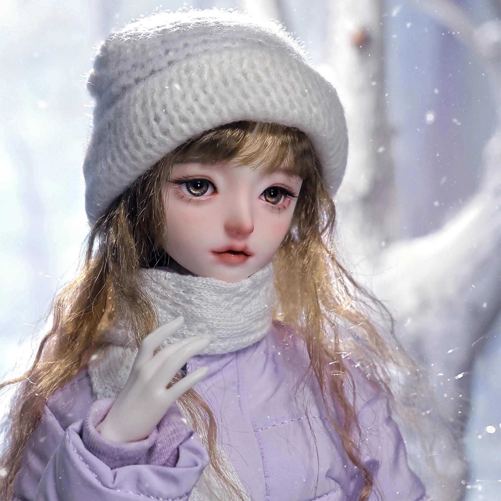 BJD Doll full set 1/4 BJD fullset Posable Art doll Ball jointed dolls BJD girl body female Bjd Resin jointed doll Birthday Gift for girls
