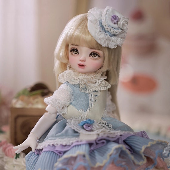 BJD Doll Full Set 1/6, Posable Resin Art Doll, Birthday Gift - Etsy