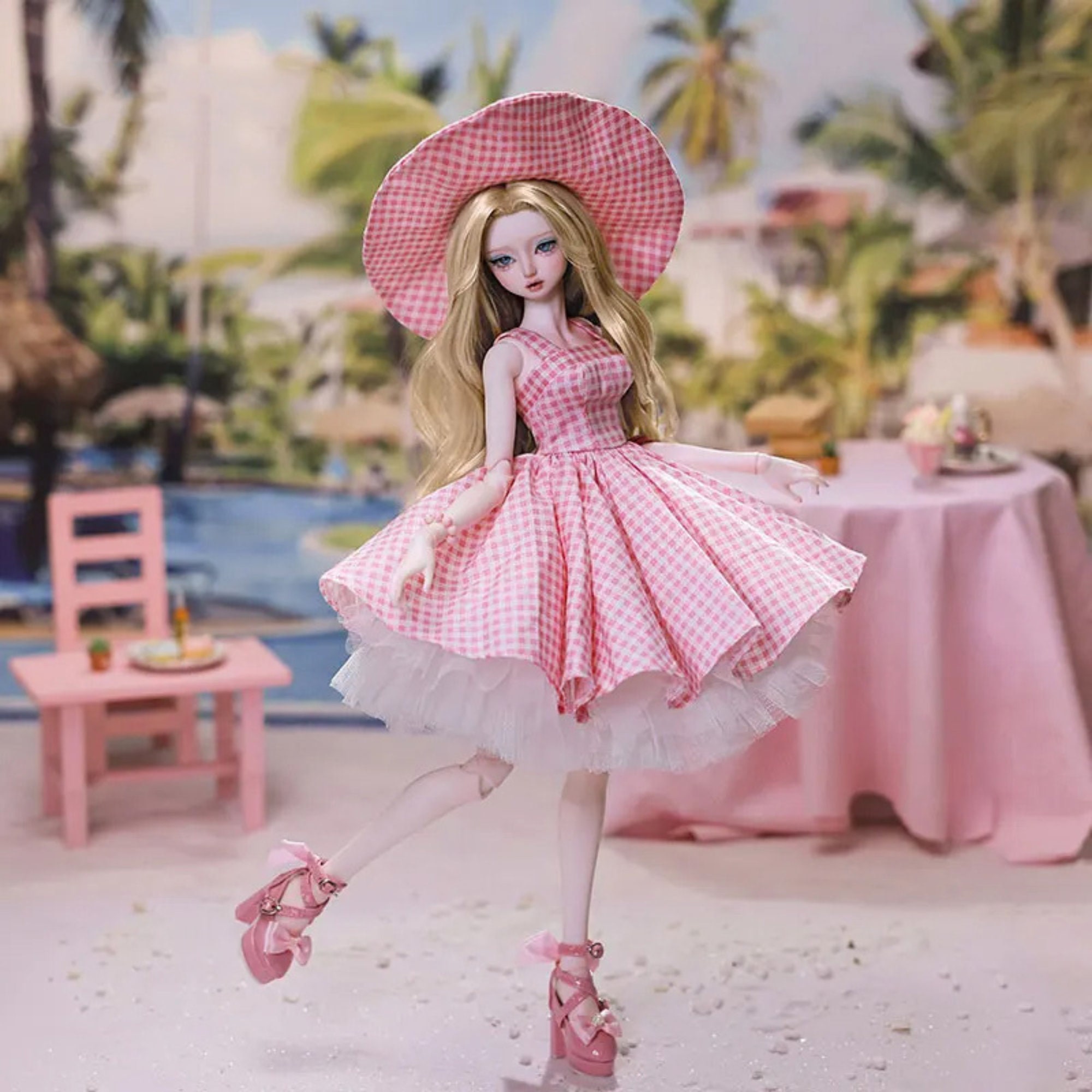 Oueneifs Bjd Doll Joan 1/4 charmante danser zoete stijl bal verbonden poppen hars speelgoed voor 15 jaar oud