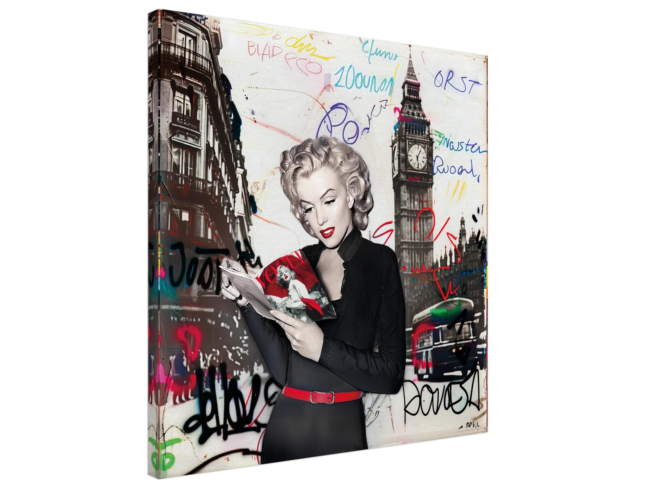 Marilyn Monroe Vintage Celebrity Poster - A3, A4, A5 Art Print For Home Decor