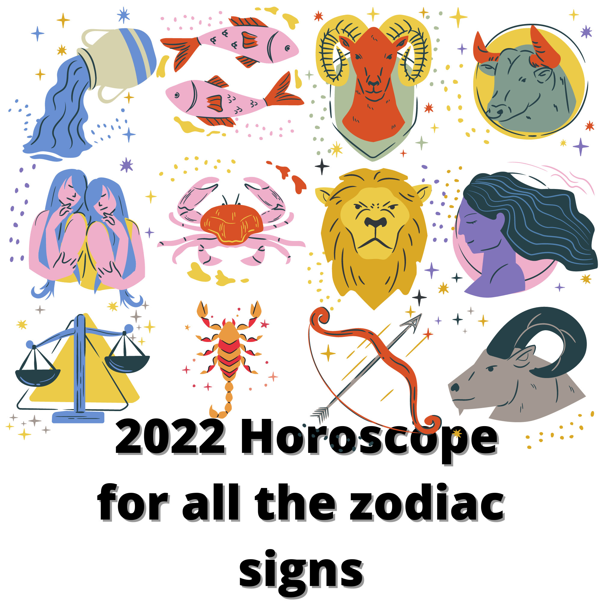 2022 Horoscope for all the zodiac signs. What to expect the Etsy