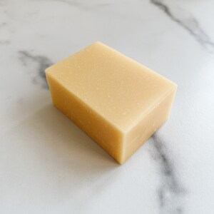 Handmade Cleansing Bar with carrot oil and carrot juice for all skin type