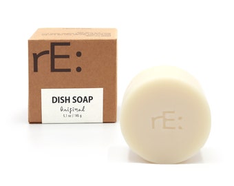 Unscented Dish Soap Bar – Zero Waste, Palm Oil Free