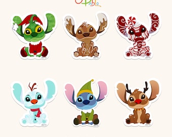 Lilo and Stitch Sticker~ Lilo and Stitch~ Stitch Stickers~ Disney sticker