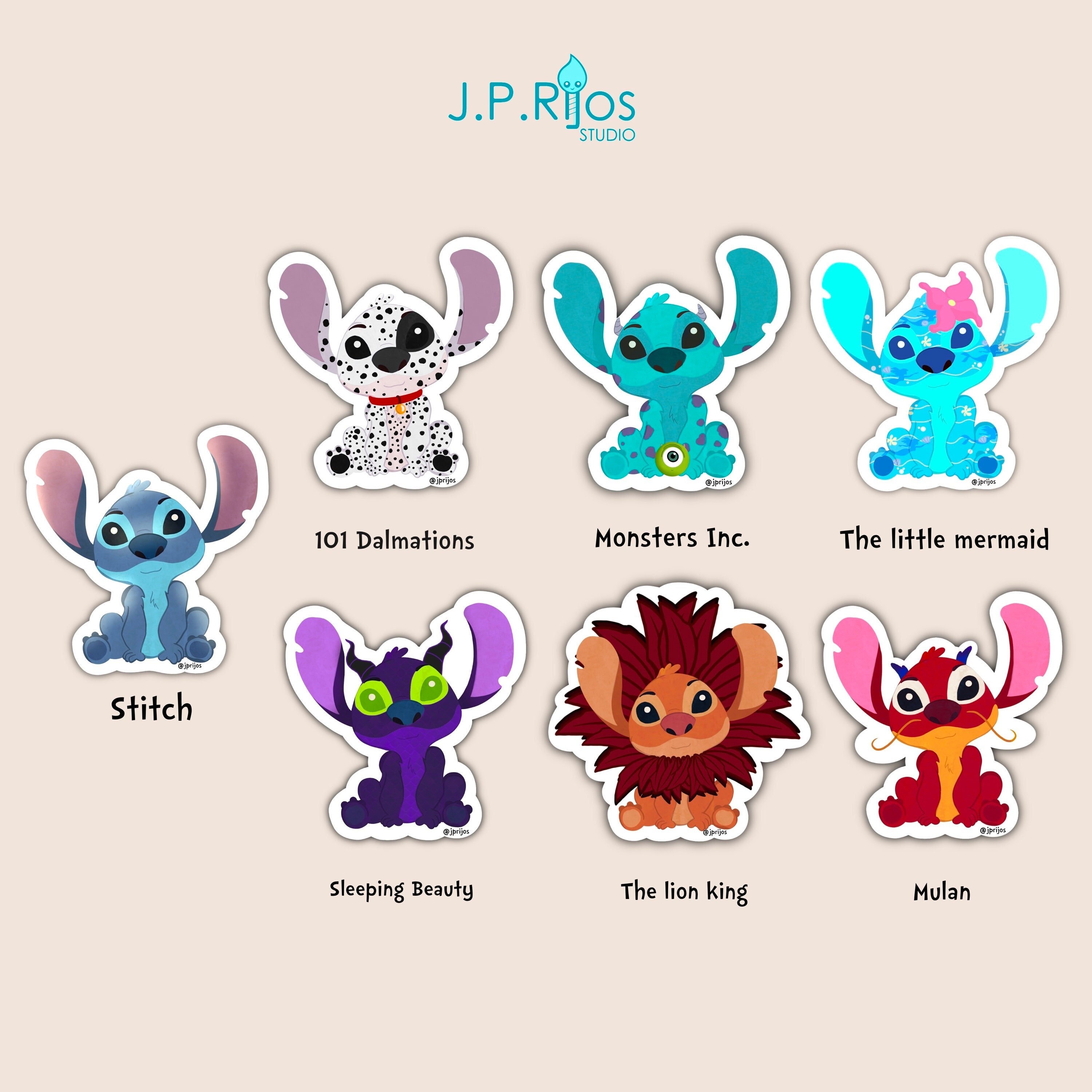 really cute of lilo and stitch HELLO Sticker for Sale by WEShop23