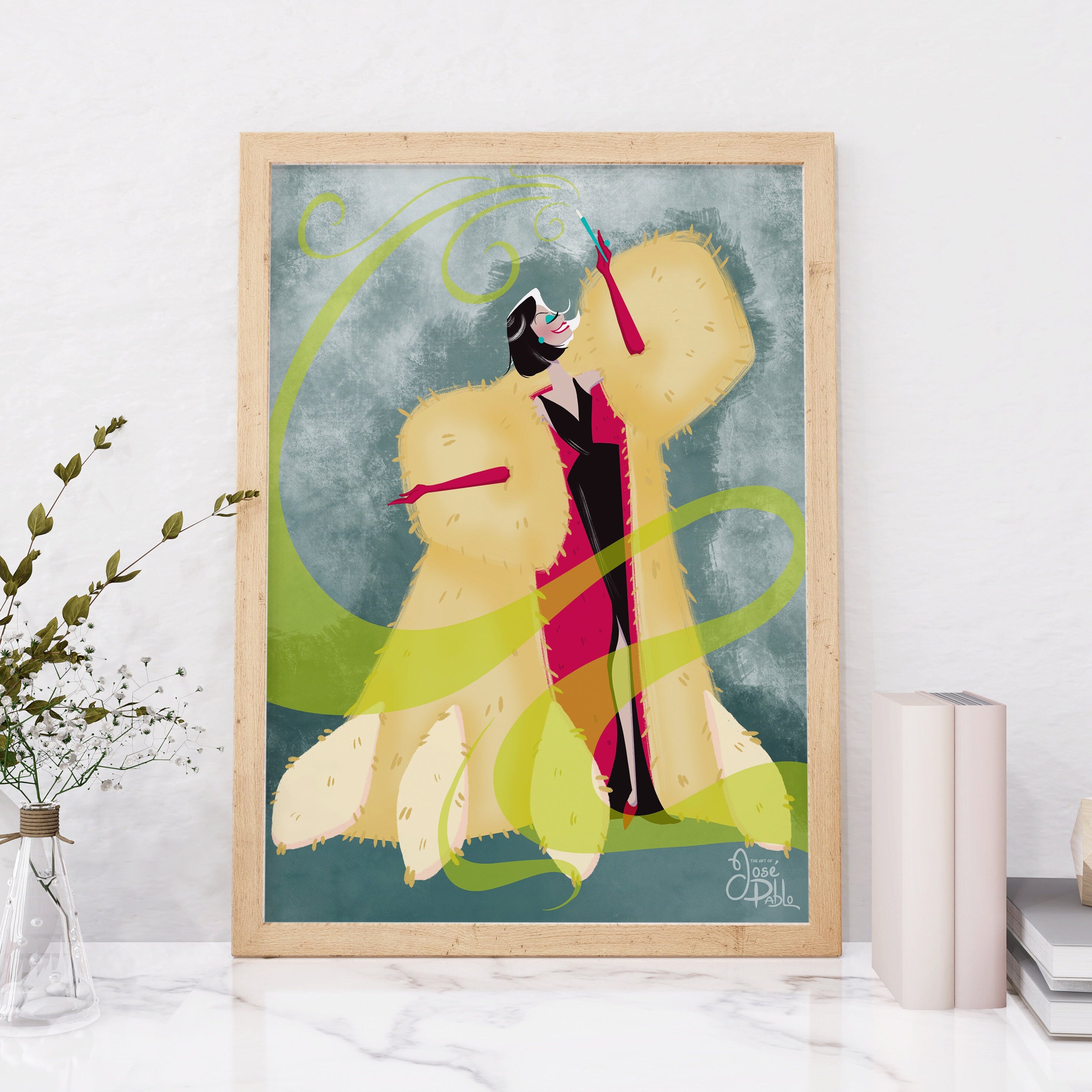 Cruella poster - Etsy México, image size:2946x2946