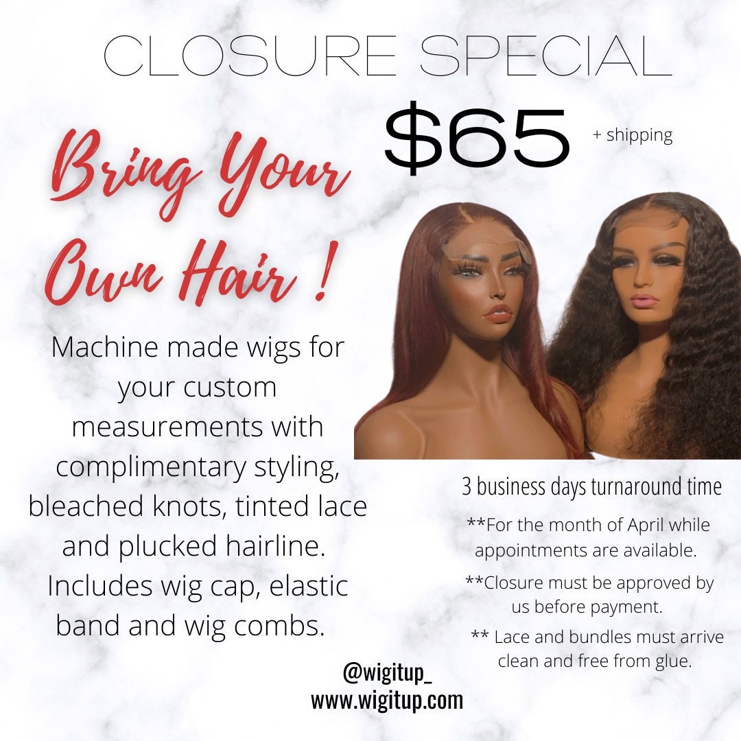 Wig Making Services Etsy