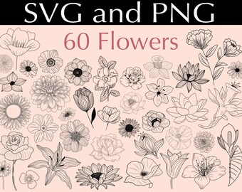 Download Flowers Svg Etsy