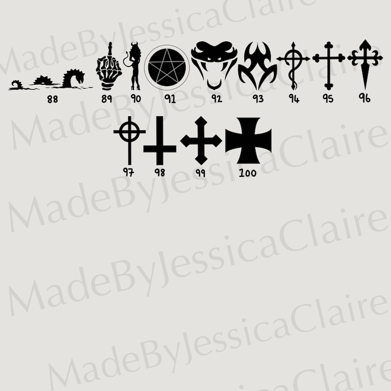 Tattoo SVG Tattoos SVG Doodles SVG Tattoo Cut File - Etsy