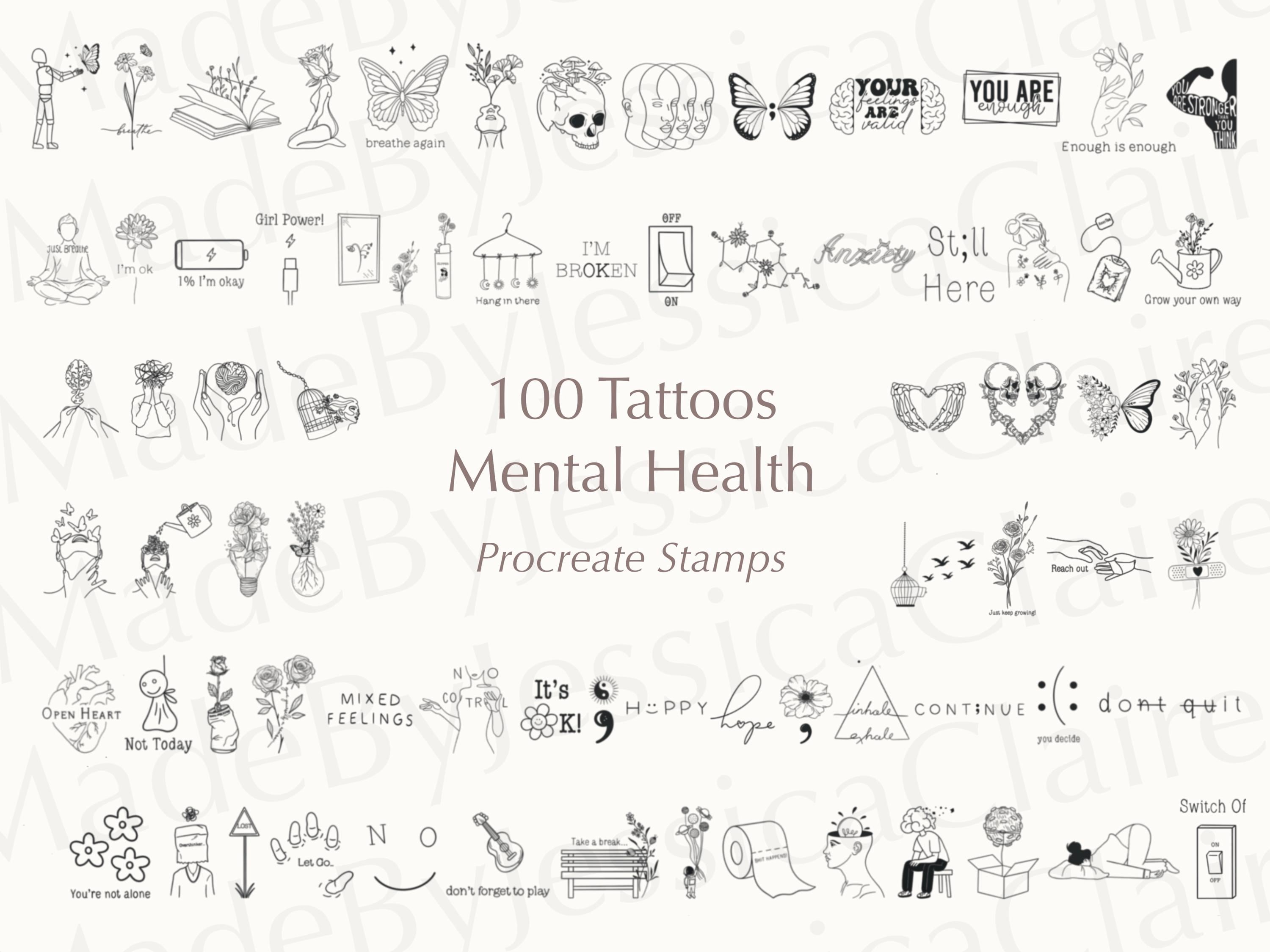 Tatuajes de amor propio - Etsy México, image size:3000x2250