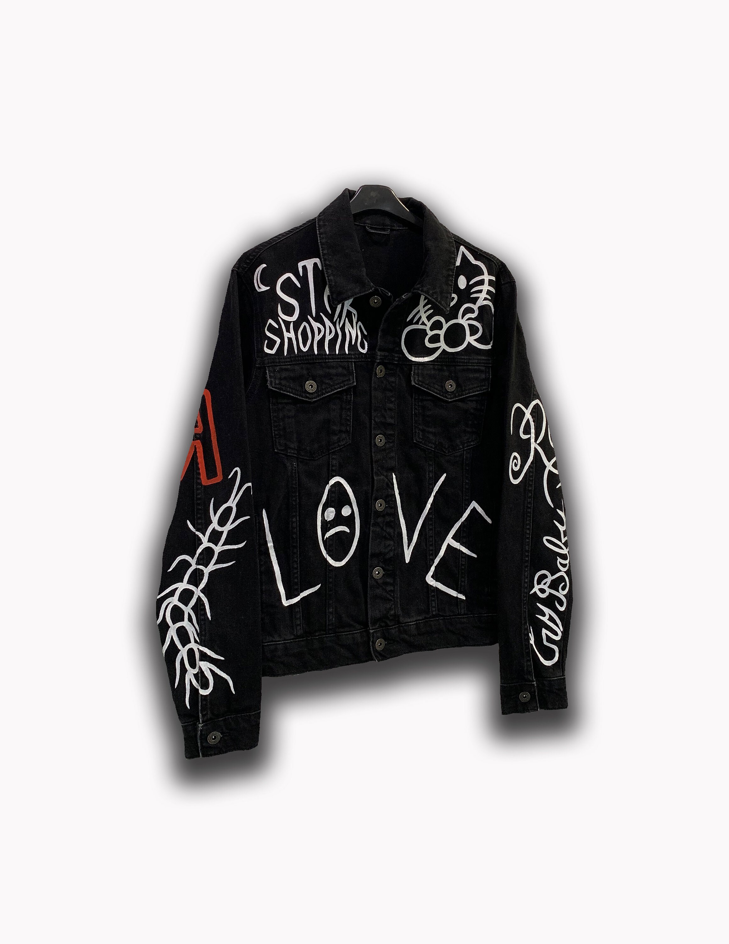 Lil Peep Jeans Jacket - Etsy Australia