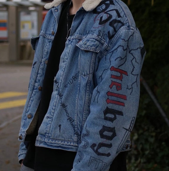 Lil Peep Custom Jacket - Etsy Canada