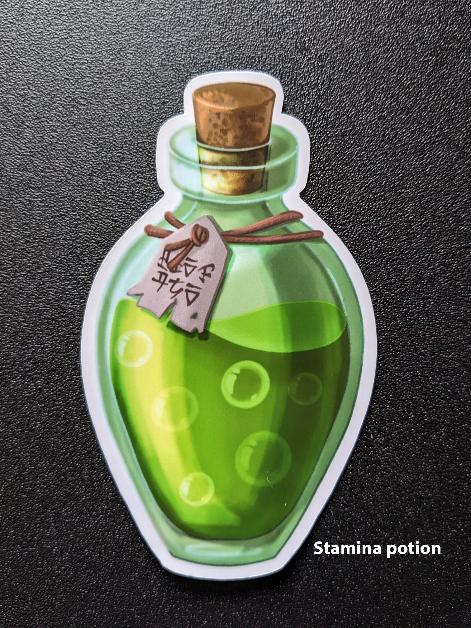 Legend of Zelda Botw Potion Bottle Dye Cut Stickers Etsy