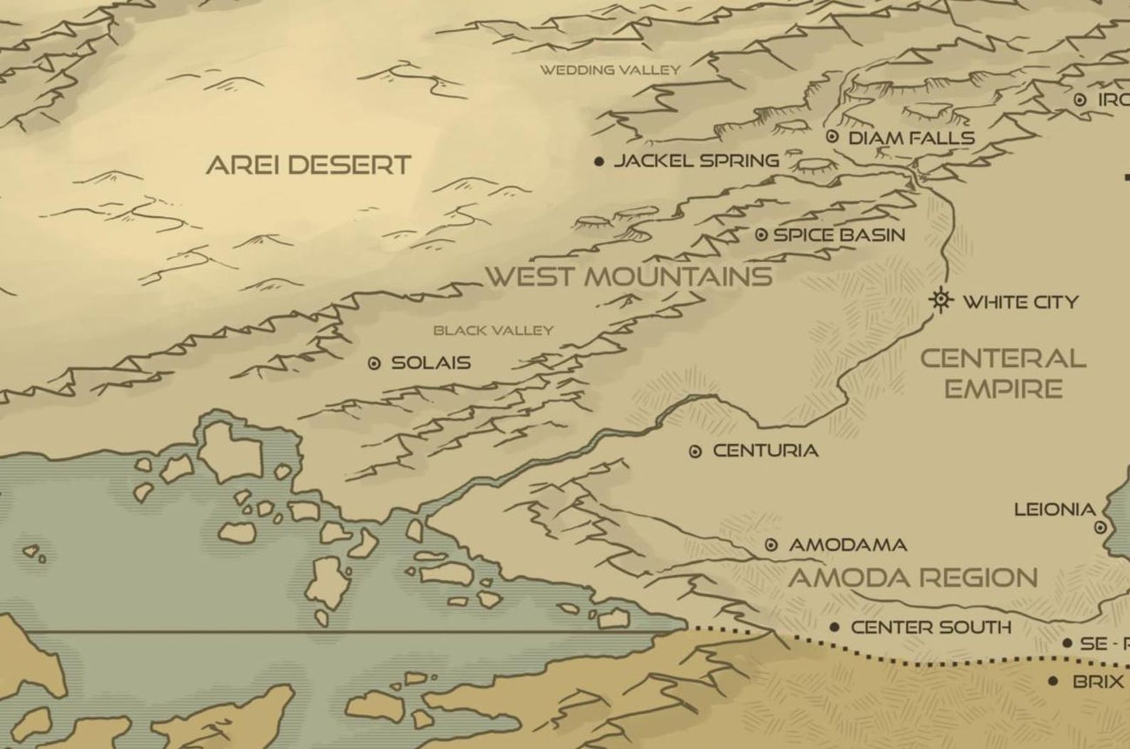 Custom Fantasy World Map | Hand-drawn Detailed Fictional Maps | for Dnd ...