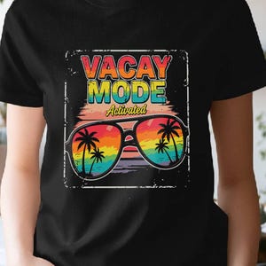 Modus Aktiviert png, Lustige Urlaub png, Sommer Urlaub png, Strand Trip png, OOS Mode png, Tropischer Sonnenuntergang png, Travel Vibes png