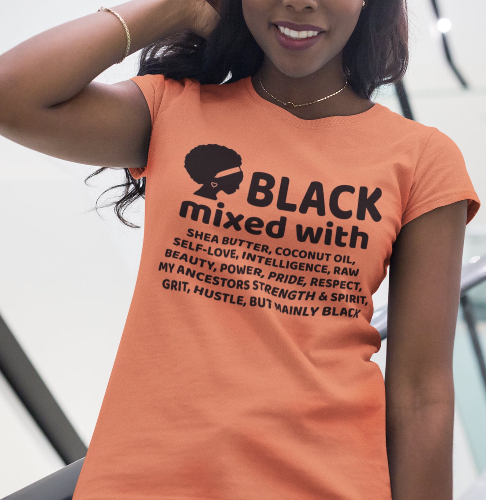 Black Woman Shirt Melanin Shirts Black Pride T Shirts Black Etsy