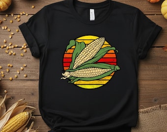 Corn Farmer PNG: Farm Sublimation Design (Digital Download)