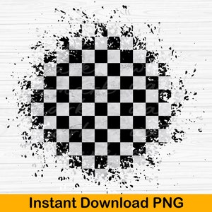 Grunge Checkered Flag background, Checkered Backsplash png, Checkered sublimation png