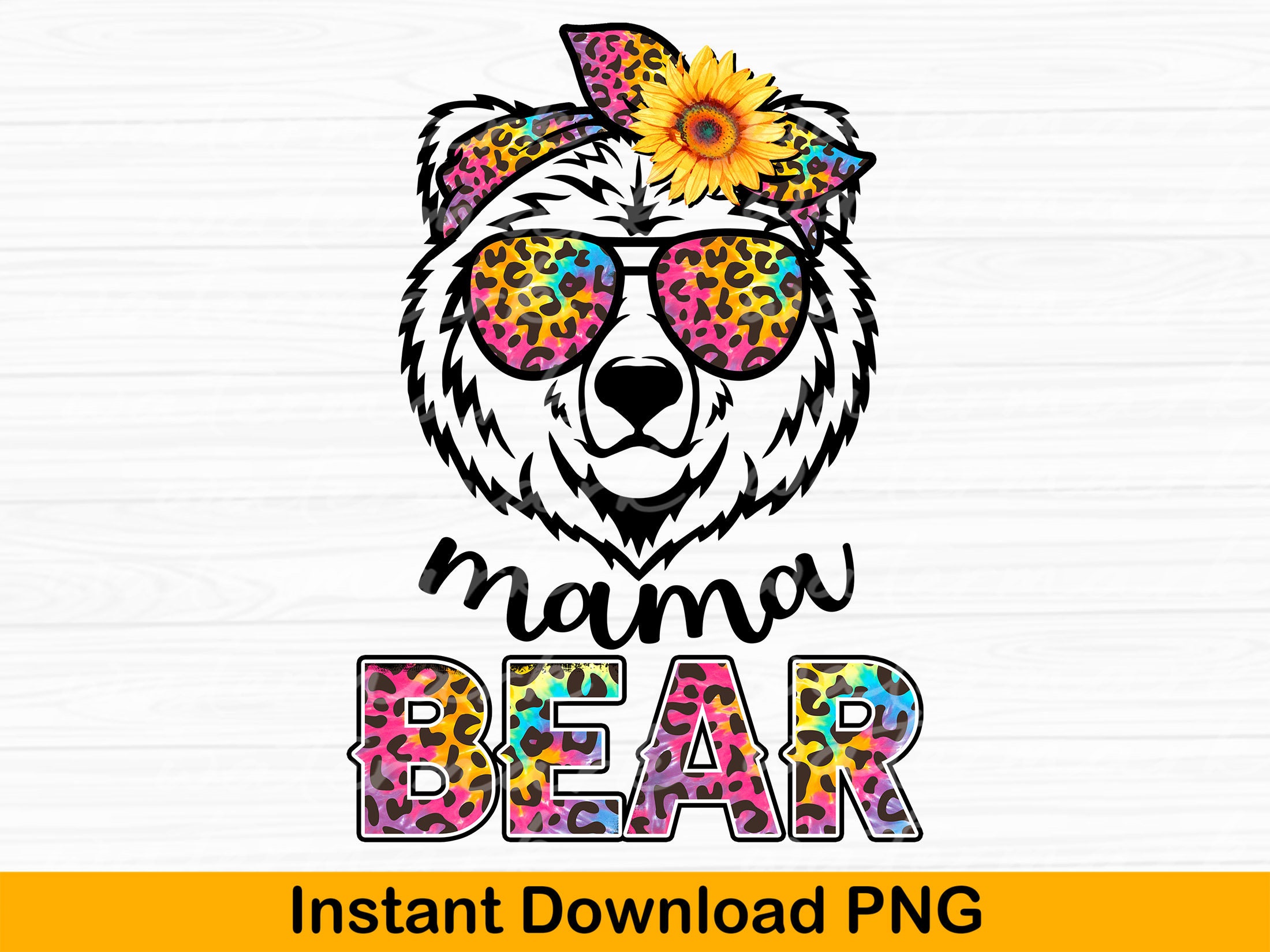 Mama Bear PNG Mama PNG sublimation designs downloads Mom | Etsy