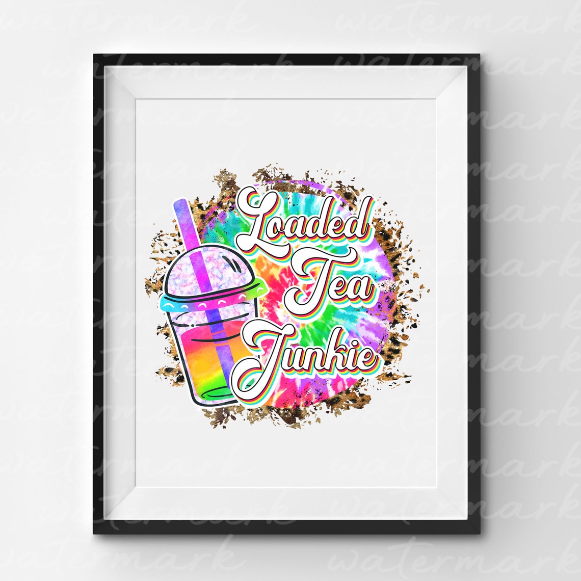 Loaded Tea Junkie Png Loaded Tea PNG Digital Download Tea Etsy UK