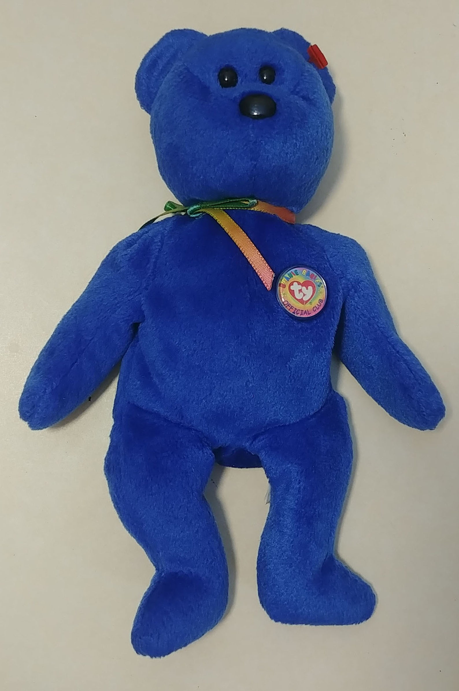 Blue Beanie Babies Bear/without Swing Tag. One of Six. Etsy 日本