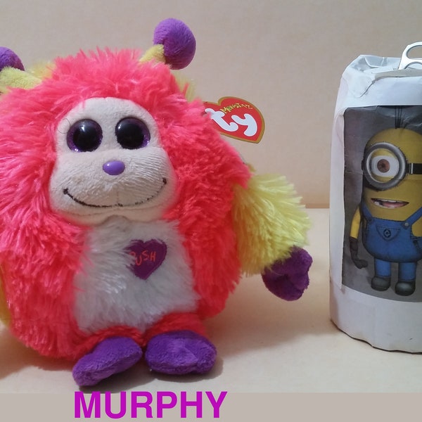 Ty Beanie MONSTAZ: The 6"  MURPHY -Sound not Working Excellent Condition with Swing Tag.