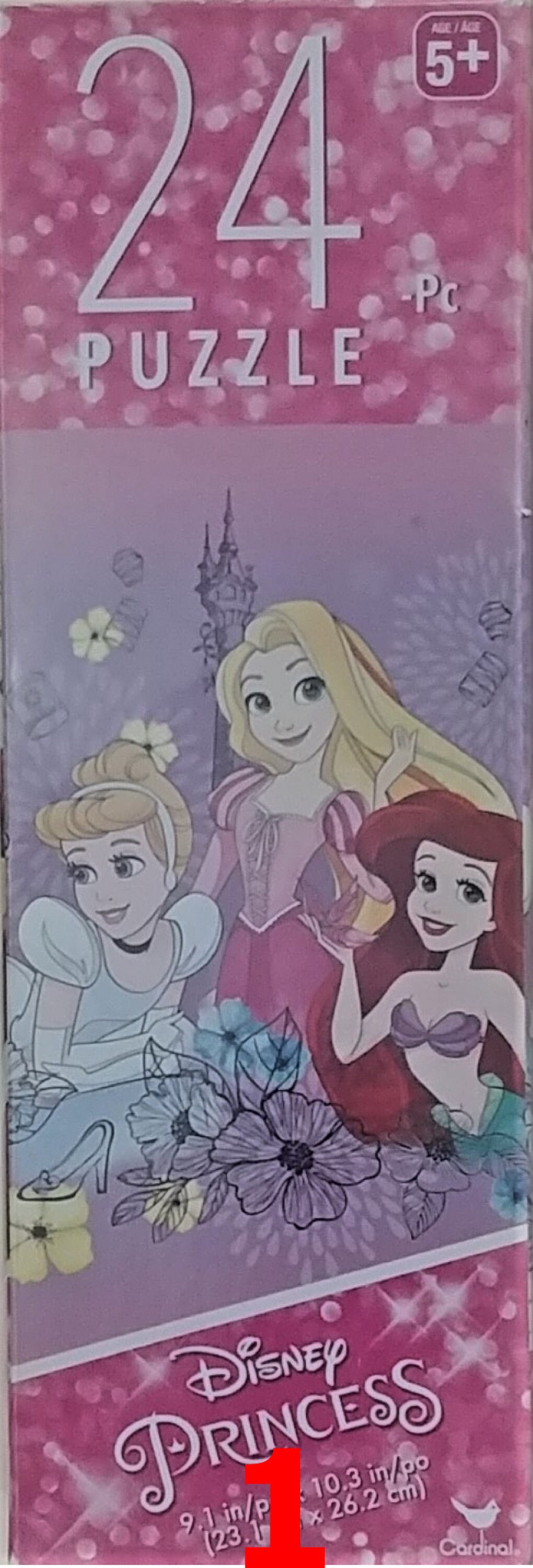 Puzzle 24 pièces : Princesses Disney : Belle et Blanche-Neige - King Puzzles  - Rue des Puzzles