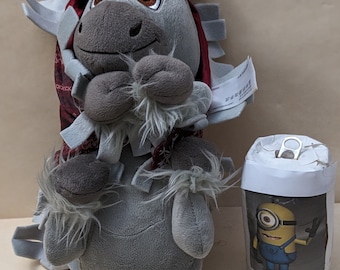 Giocattoli di peluche: Coperta di peluche Disney Babies Frozen da 13 pollici con renna grigia per bambini / Nuovo.