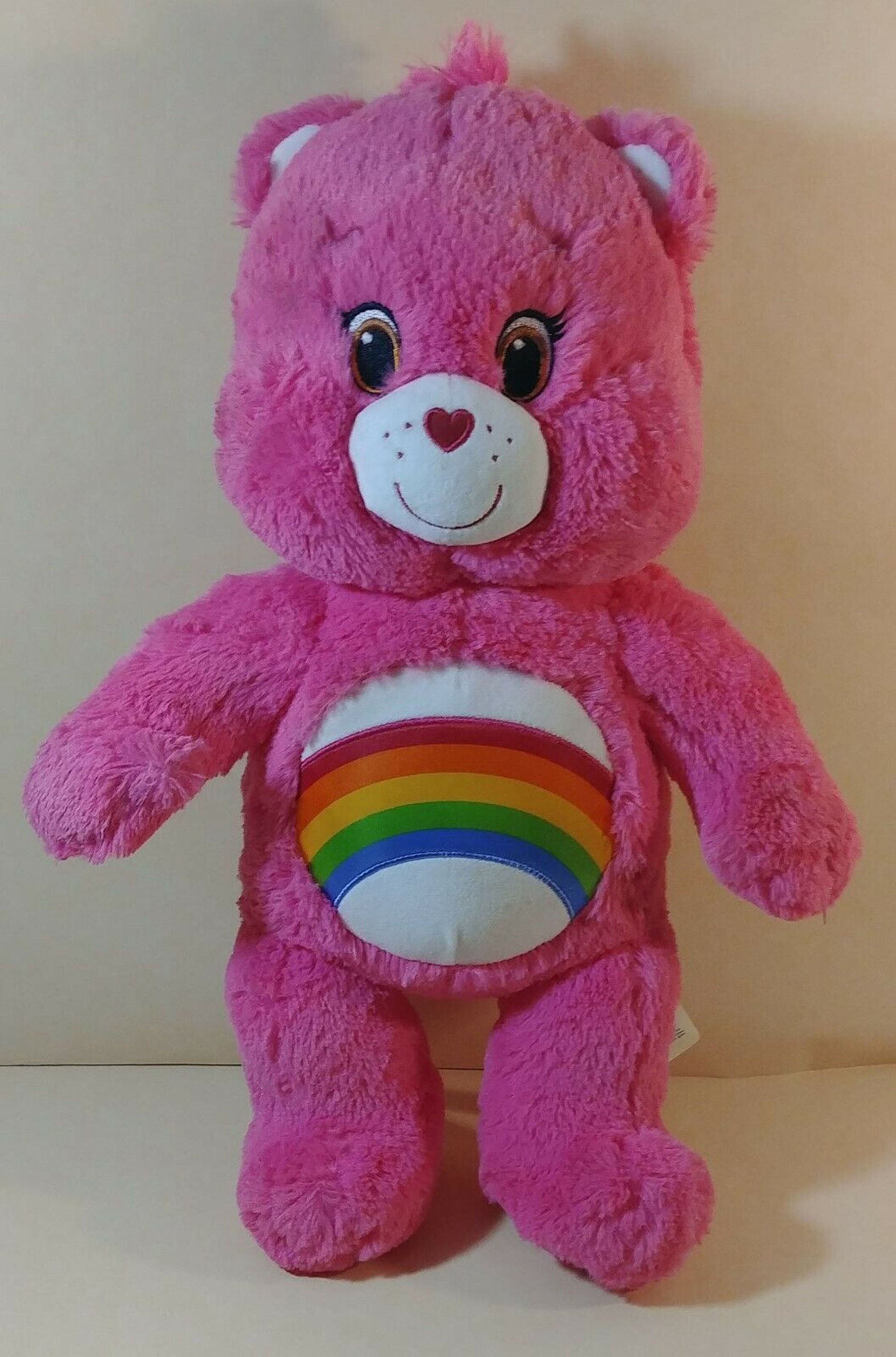 dark pink teddy bear