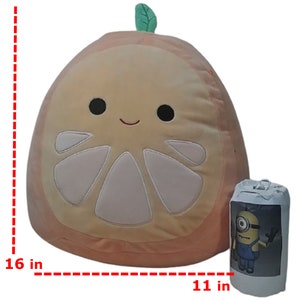 Plush Toys: Squishmallows Official Kellytoy Plush 16&quot; Orange - Ultrasoft Stuffed Animal Plush Toy