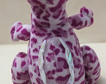 Peluche Dinosauro Styracosaurus Della Colorata - 15 Cm, Serie Seduta, Nuovo In Poliestere - Foto 1