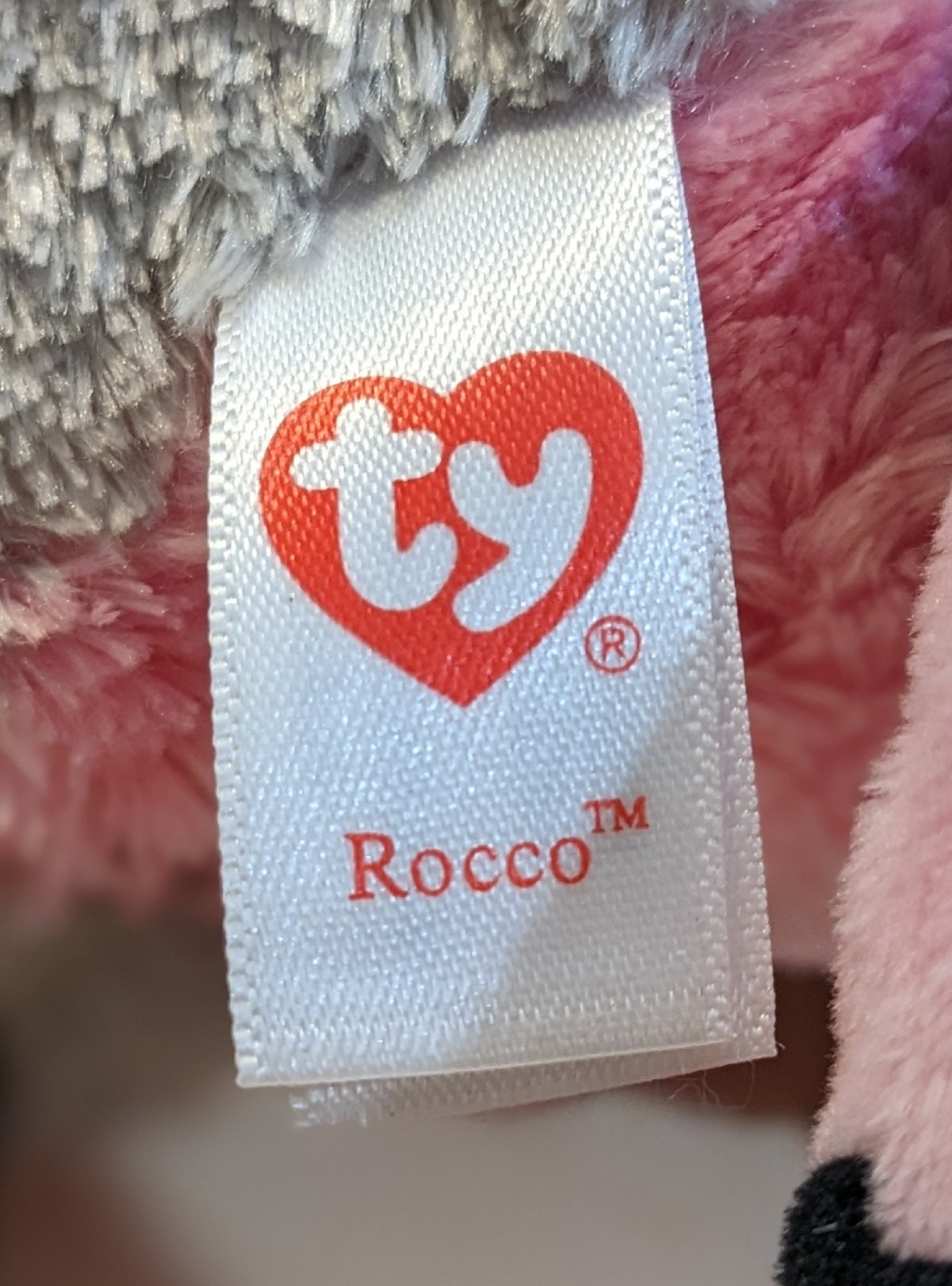 TY Beanie Boos: ROCCO the 9