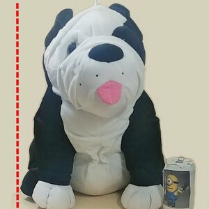 huge bulldog stuffed animal