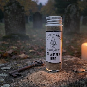Graveyard Dirt – 175-Year-Old Cemetery Soil (1840s East Texas) – Protection, Binding, Banishing & Ancestral Ritual Use