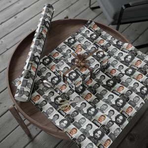 Gift Wrap, Serial Killer Wrapping Paper - Killer Gift Presentation, True Crime Gift Wrap, Unique Gift Wrap, Creepy Wrapping Paper, Horror image 3