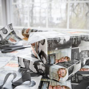 Gift Wrap, Serial Killer Wrapping Paper - Killer Gift Presentation, True Crime Gift Wrap, Unique Gift Wrap, Creepy Wrapping Paper, Horror image 5