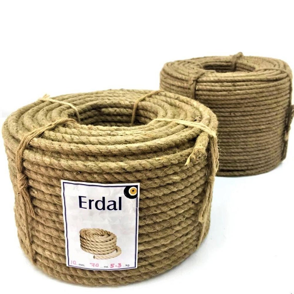 Jute Twine String Rope/3mm/4mm/5mm/6mm/7mm Thick/Natural Etsy