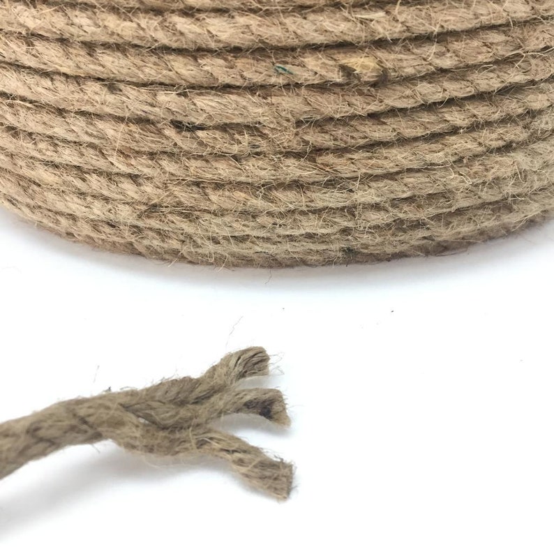 Jute Twine String Rope/3mm/4mm/5mm/6mm/7mm Thick/Natural Etsy