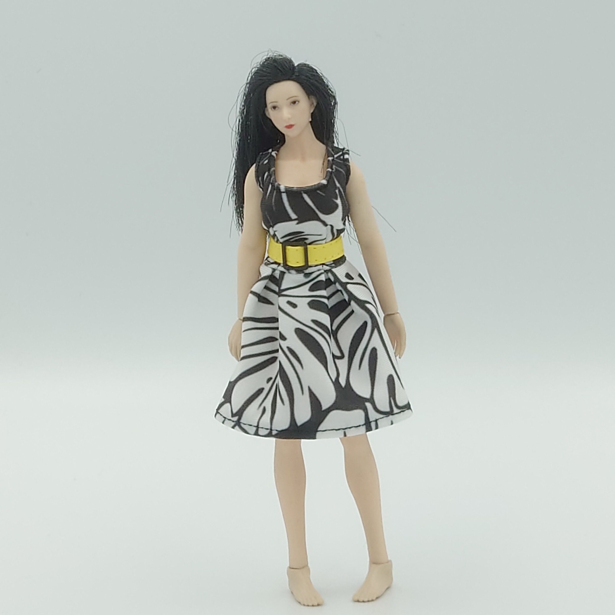 1/12 1:12 Dress for 6 Tbleague PHICEN Female Body 1/12 Phicen Clothes 1/12  Scale Female Dolls N0.012 