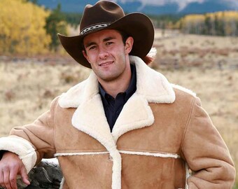 shearling lambskin coat