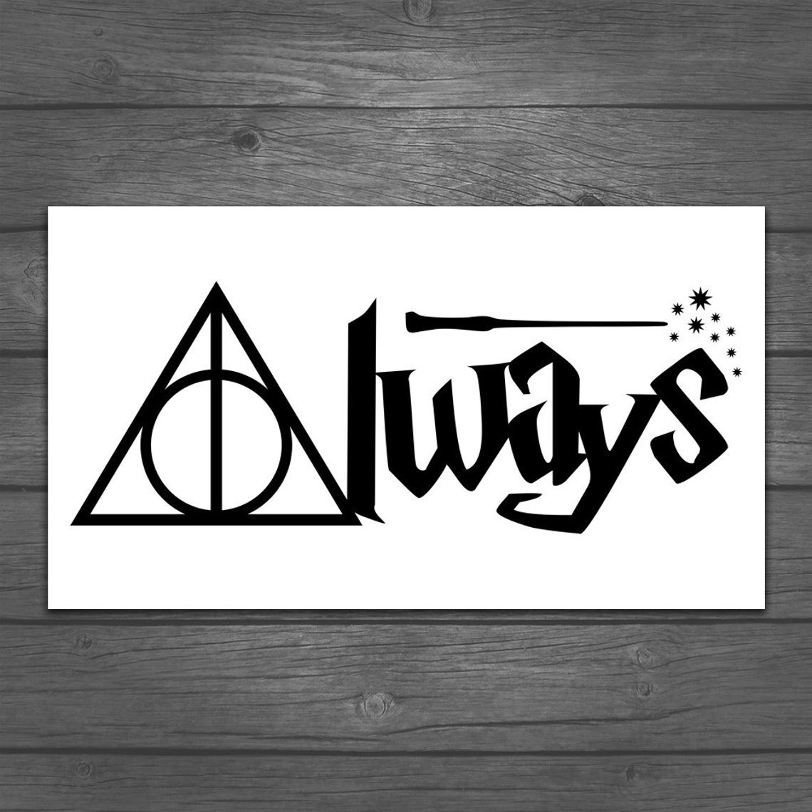 Always Harry Potter Vinyl Decal | Etsy